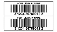 Teslin Laminated Barcode Label Pairs – Library